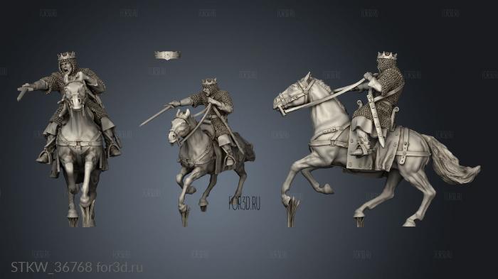 King Sancho II The Strong Castile 3d stl модель для ЧПУ