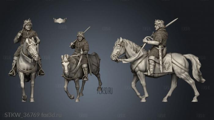 King Sancho IV Navarra 3d stl модель для ЧПУ