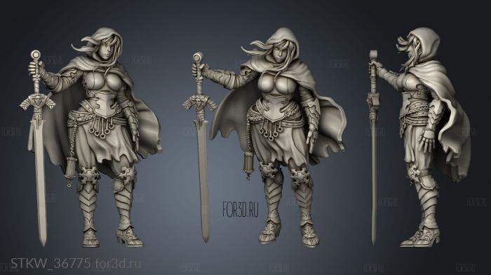 kingdom death KDM Allison Hector Moran 3d stl модель для ЧПУ