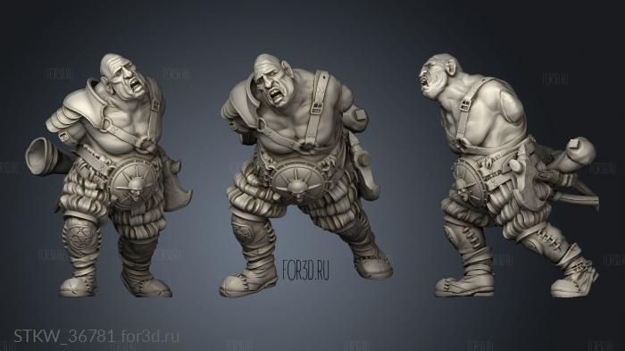 Kingdom Ogre 3d stl модель для ЧПУ