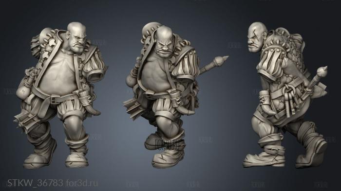 Kingdom Ogre 3d stl модель для ЧПУ