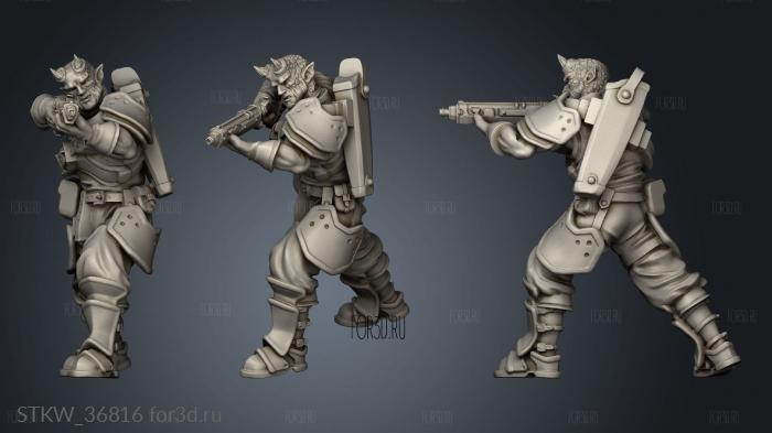 kingdom gunners 3d stl модель для ЧПУ