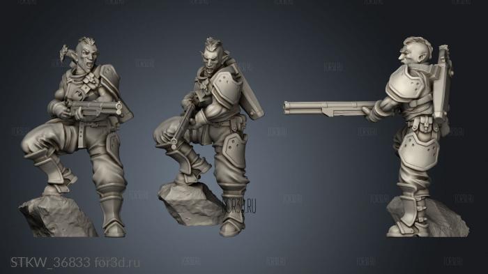 kingdom riflemen 3d stl модель для ЧПУ