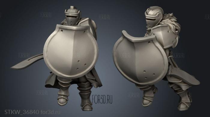 kingdom shield guard 3d stl модель для ЧПУ