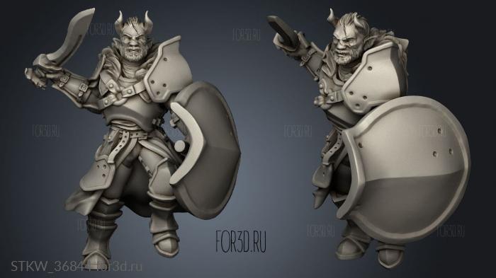 kingdom shield guard 3d stl модель для ЧПУ