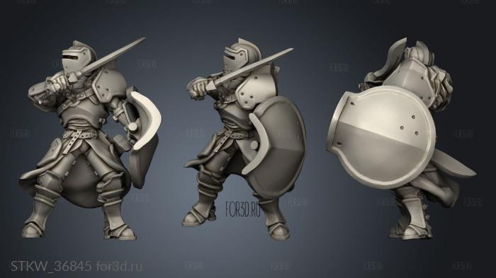 kingdom shield guard 3d stl модель для ЧПУ