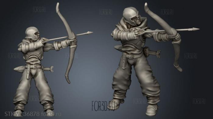 talarian archers unit archer 3d stl модель для ЧПУ