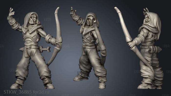 talarian archers unit archer 3d stl модель для ЧПУ