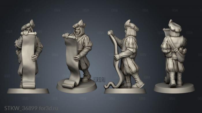 Kings court King HERALD 3d stl модель для ЧПУ