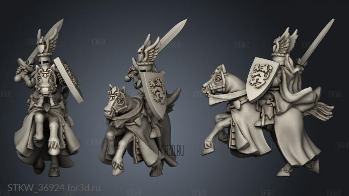 knight hero 3d stl модель для ЧПУ