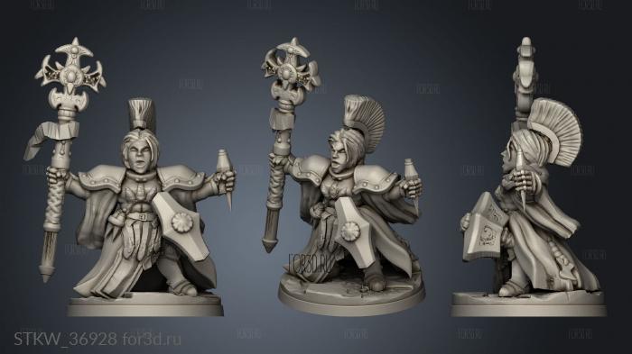 Knight Incantor stl model for CNC