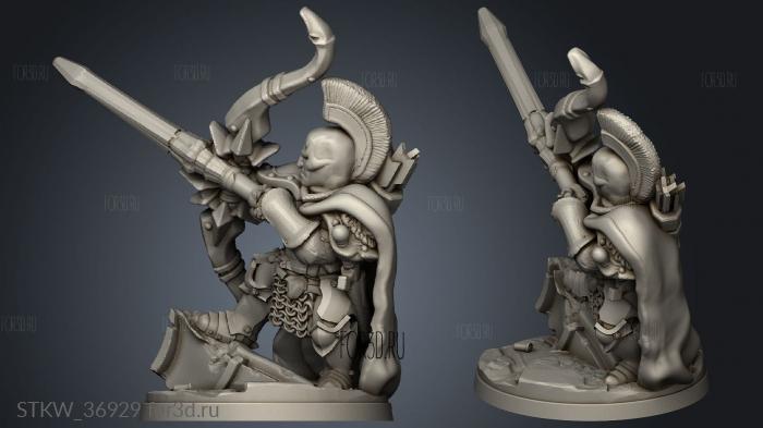 Knight Judicator stl model for CNC