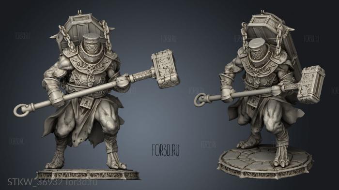 Knight Mauler and 3d stl модель для ЧПУ