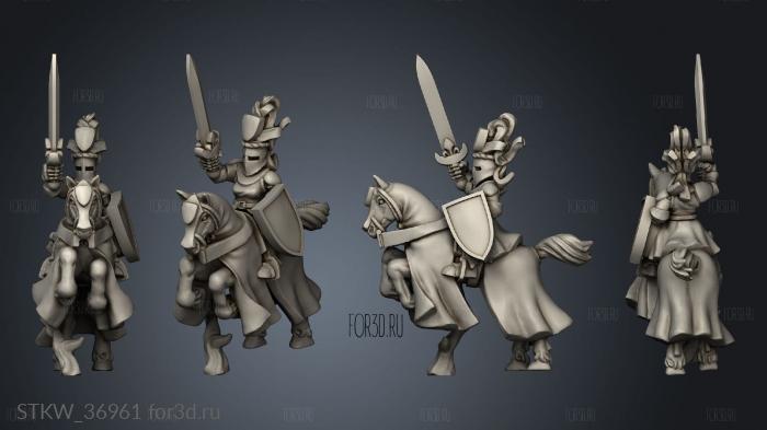 knight blank champion 3d stl модель для ЧПУ