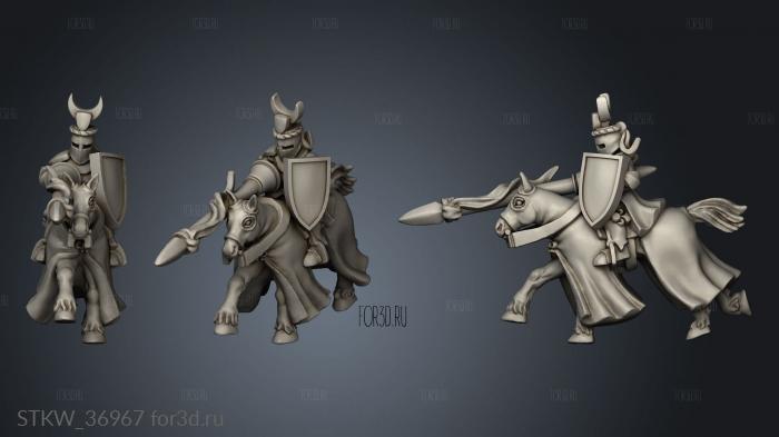 knight blank knight stl model for CNC