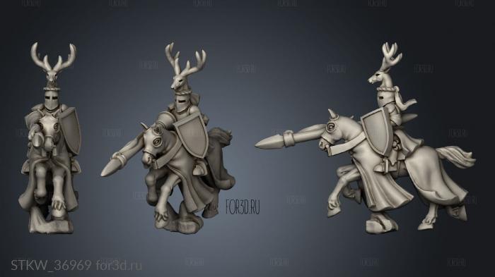 knight blank knight 3d stl модель для ЧПУ