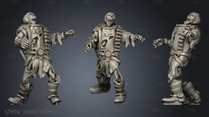 knucklebones cosmozomb 3d stl модель для ЧПУ