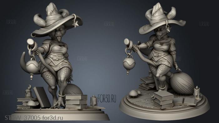 Kobold Astrology Witch 3d stl модель для ЧПУ