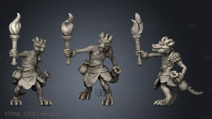 Kobold Torchbearer 3d stl модель для ЧПУ