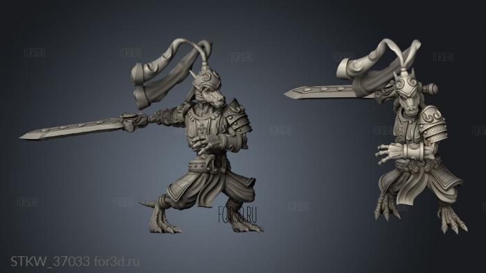 Kobolds Yao Long Temple General 3d stl модель для ЧПУ