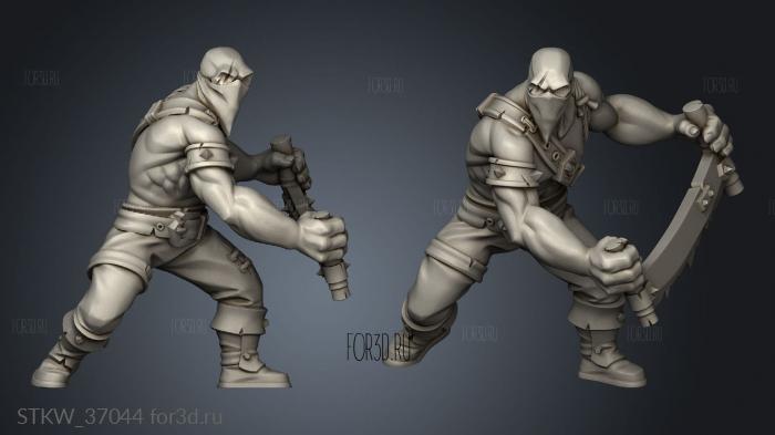 Koper Guild Krong Clan Woodcutter 3d stl модель для ЧПУ