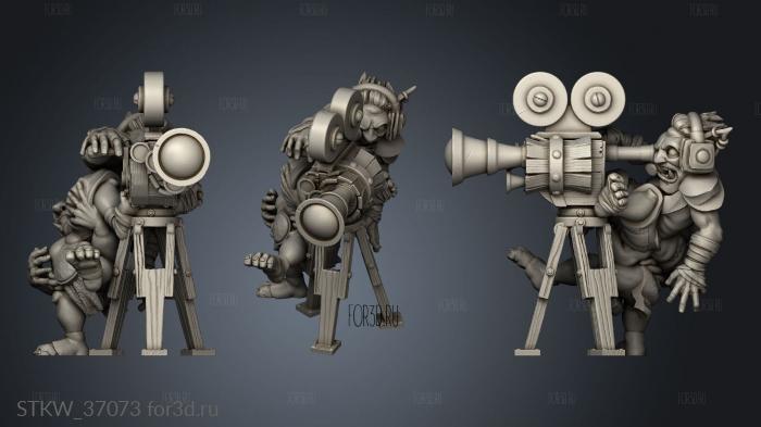 Kraken Fantasy CAMERA 3d stl модель для ЧПУ