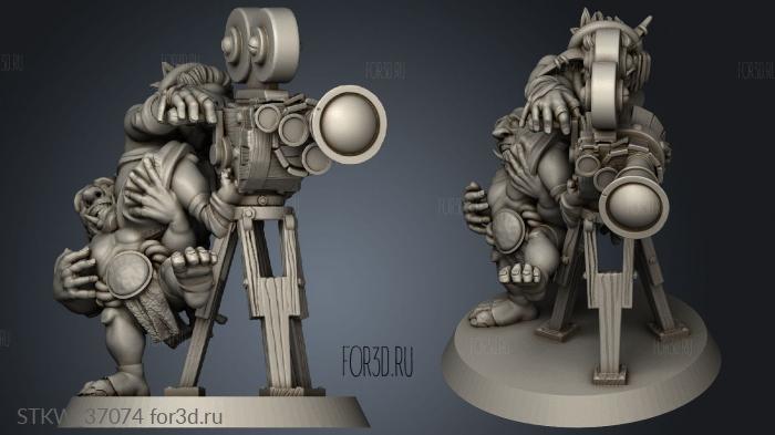 Kraken Fantasy Camera 3d stl модель для ЧПУ