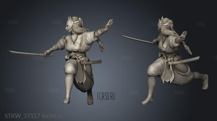 Kraken Vault Shinobi stance 3d stl модель для ЧПУ