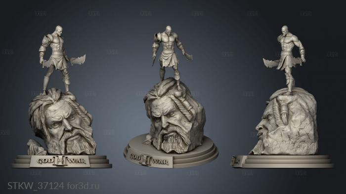 Kratos Zeus stl model for CNC