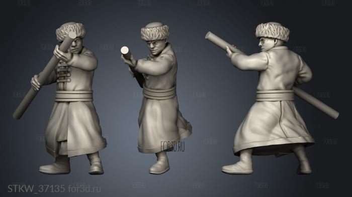 Winter Guard Pole Men 3d stl модель для ЧПУ