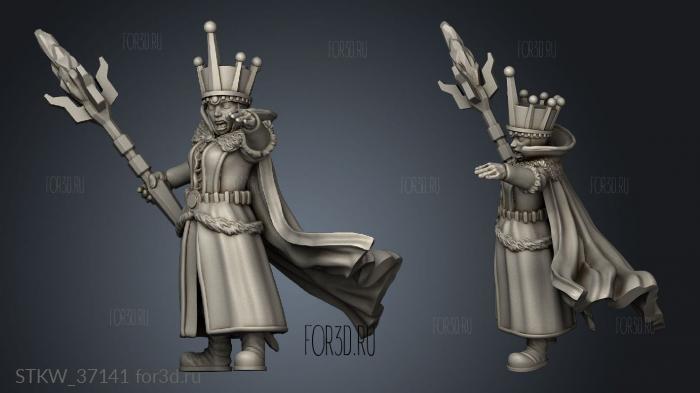 Winter Guard Queen 3d stl модель для ЧПУ