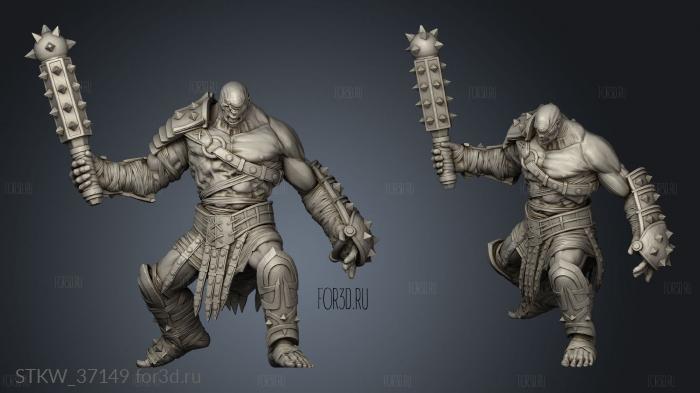 Krom Cyclops stl model for CNC