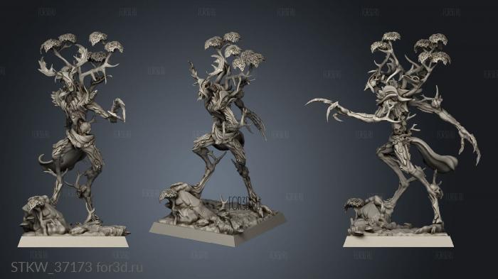 Units Unidades Arboreos Tree Spectre stl model for CNC