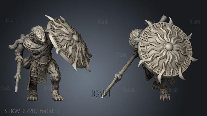 Lionman Warpriest 3d stl модель для ЧПУ