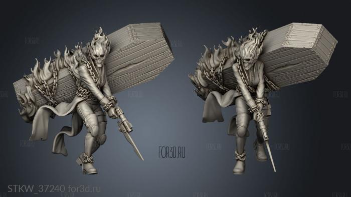 Lady Justice Death Marshal 3d stl модель для ЧПУ