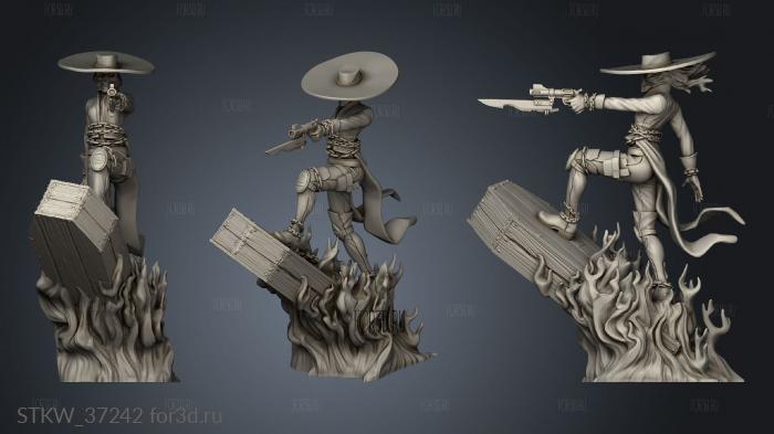 Lady Justice Death Marshal 3d stl модель для ЧПУ