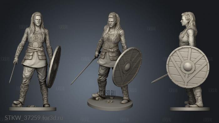 Lagertha complet lagertha completa 3d stl модель для ЧПУ