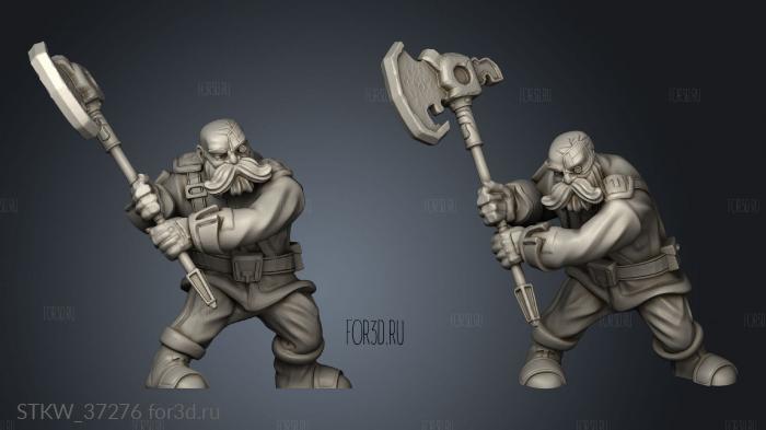 hog war 3d stl модель для ЧПУ