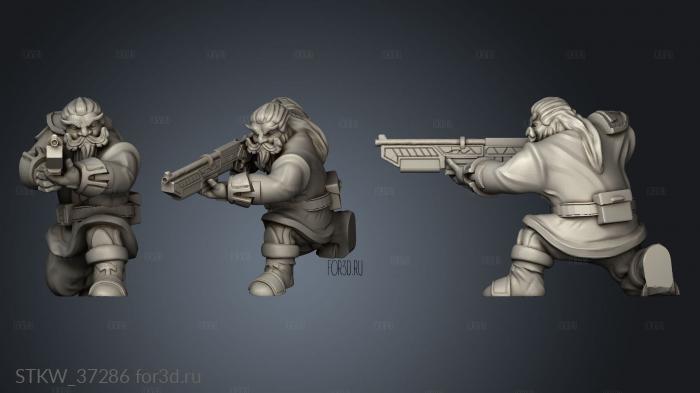 rifleman formation stl model for CNC