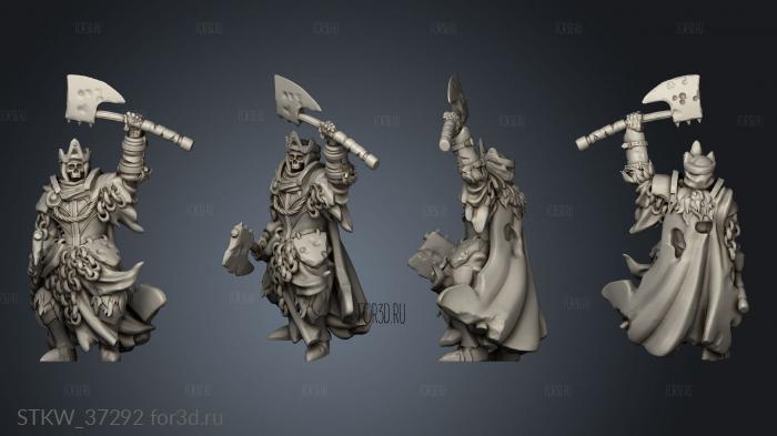 COMMAND CAPTAIN AXE stl model for CNC