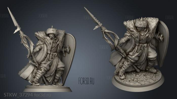 Land the Frost Overlord Tzar Guards Troop Guard 3d stl модель для ЧПУ