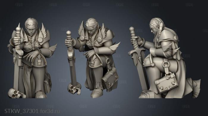 land WARRIOR THE LADY CAPTAIN 3d stl модель для ЧПУ