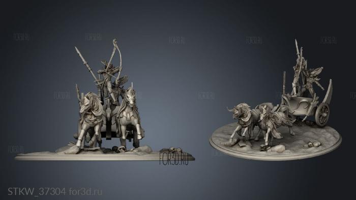 lands Steeds Chariot 3d stl модель для ЧПУ