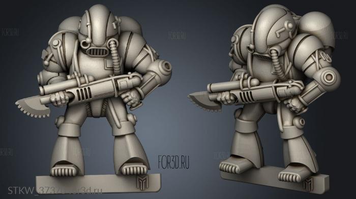 Marines Power Orb stl model for CNC