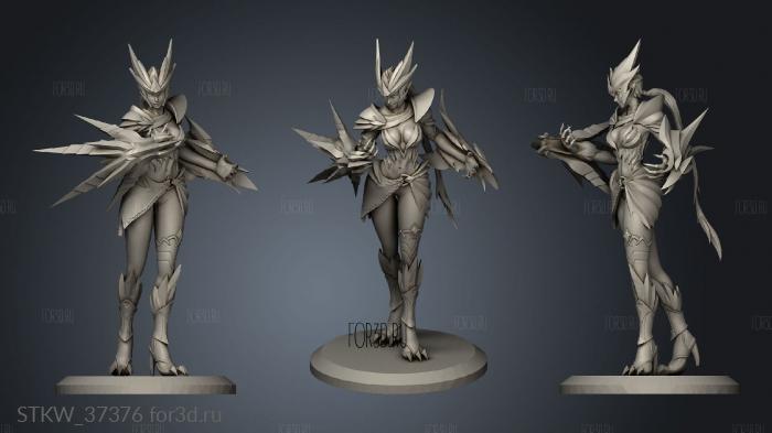 league legends ice drake shyvana 3d stl модель для ЧПУ