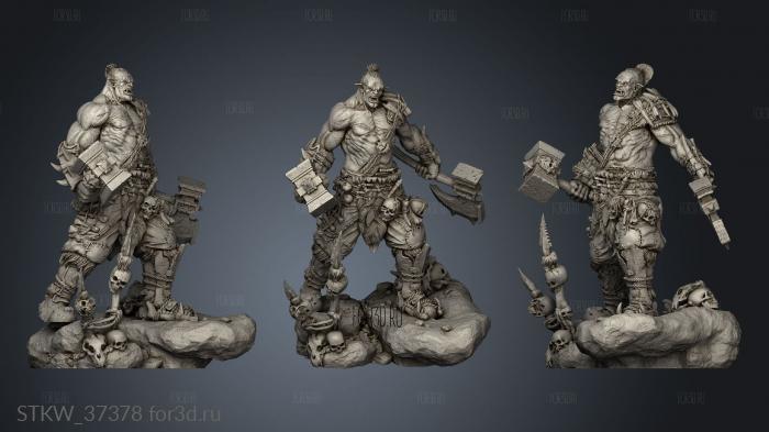 Leandro Benigno Horde BERSERKER 3d stl модель для ЧПУ