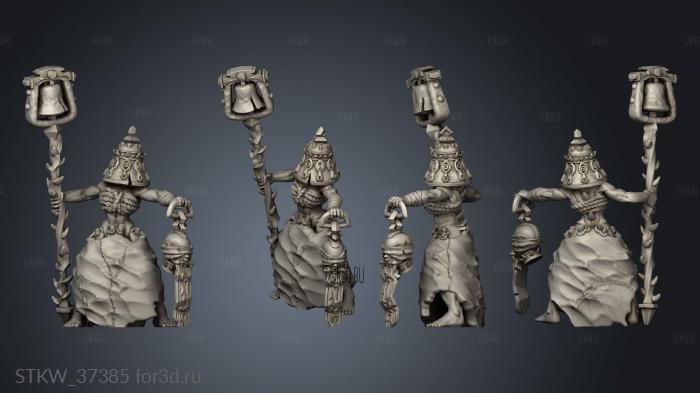 Priestess the Bell 3d stl модель для ЧПУ