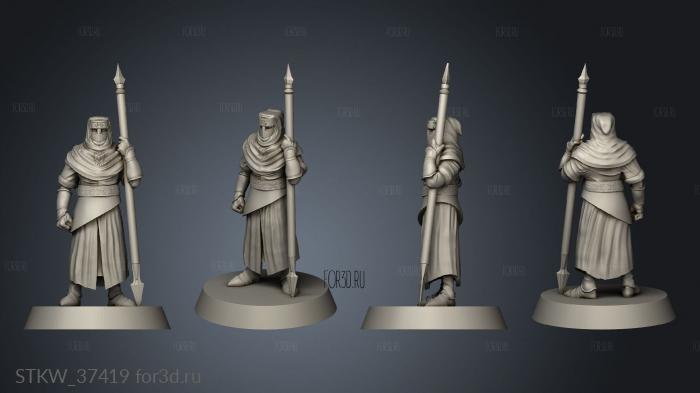 Spean night warrior 3d stl модель для ЧПУ