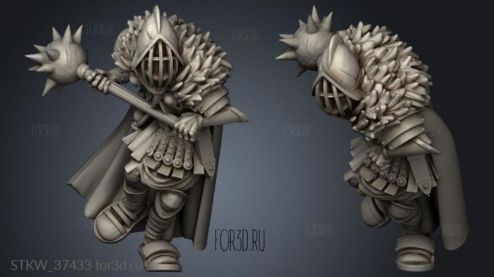 GLADIATOR LEADER stl model for CNC