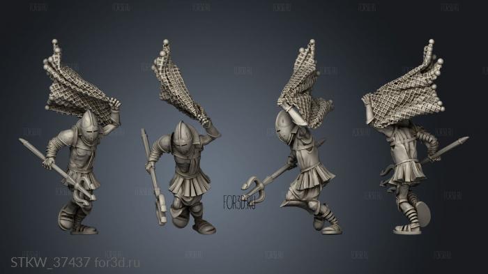 GLADIATOR TRIARI NET stl model for CNC